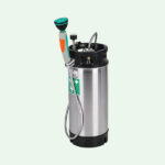 ClassicLine Tank-Augendusche mit Edelstahltank für Bodenmontage